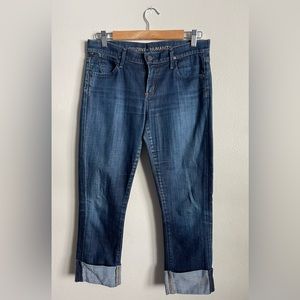 Citizens of Humanity Dani cropped straight leg denim